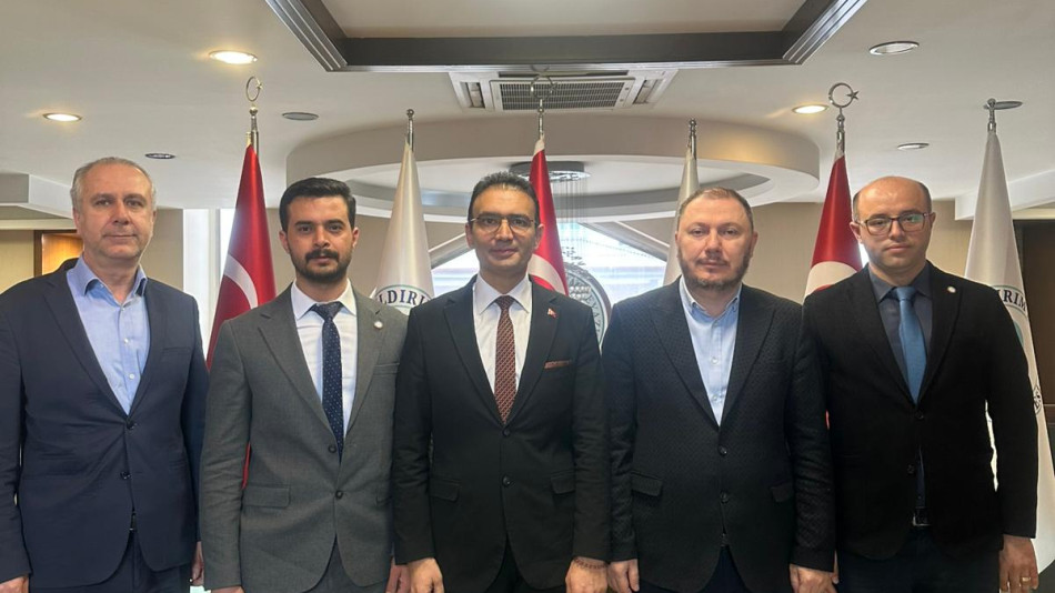 YILDIRIM BEYAZIT ÜNİVERSİTESİ GENEL SEKRETERİ DR. ÖĞR. ÜYESİ MÜMİN ŞEN’İ ZİYARET ETTİK.